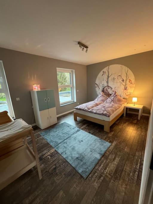 Modernes Ferienhaus In Uedersdorf Екстериор снимка